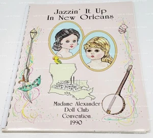 Madame Alexander 1990 Doll Club Convention Jazzin' It Up In New Orleans Programm - Bild 1 von 5