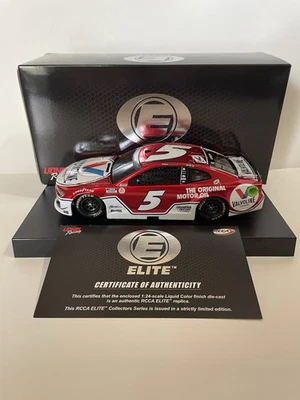 Kyle Larson #5 Valvoline 2021 color líquido 1/24 Elite 1 de 38 Foto 1 de 4