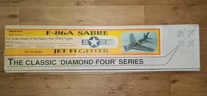 WESTFIELD F-86A SABRE kit by Tony Nijhuis, 41" wingspan for .20-.32 ic engine's. - Picture 1 of 6
