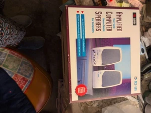 Vintage Labtec Model Mcs-600 Computer Speakers Nib - Picture 1 of 1