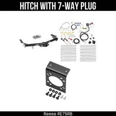 Enganche de remolque + cableado de 7 vías para 03-09 Lexus GX470 07-09 Toyota 4Runner 44548 Foto 1 de 4