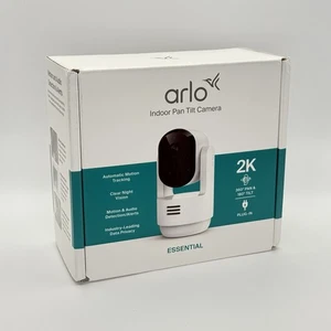 Arlo Indoor Pan Tilt Pet Camera 2K 360 Degree Pan 180 Tilt Plug In NEW - Picture 1 of 1