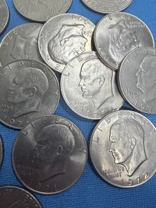 💥BLOWOUT SALE💥 [Lot of 20] Eisenhower Dollar - 1 Full Roll of 20 Coins! - Picture 1 of 1