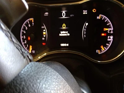 Used Speedometer Gauge fits: 2015 Jeep Grand cherokee cluster 7`` display screen - Image 1 of 4