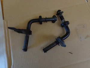 OEM Poulan Husqvarna Steering Spindle LH 596873901 & RH Left 596873801  (25O25) - Picture 1 of 2