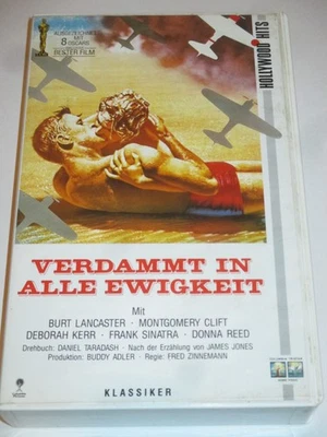 Columbia - Verdammt in alle Ewigkeit - VHS/Drama/Burt Lancaster/Frank Sinatra/53 - Bild 1 von 2