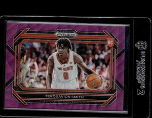 2023 Panini Prizm Draft Picks Purple Wave #10b Variation Terquavion Smith - Picture 1 of 2