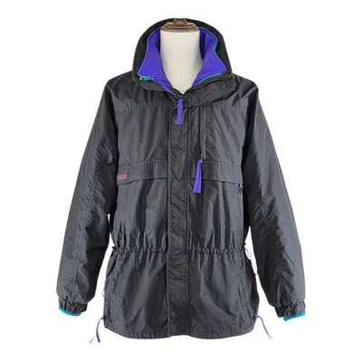 Gorp Columbia Sportswear Gizzmo Radial Sleeve Jacket Men’s XL Black Purple Teal - Image 1 of 4