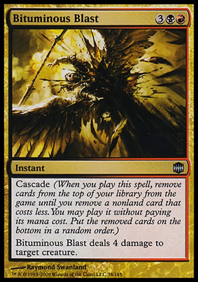 Bituminous Blast 2x FOIL ARB MTG Alara Reborn Uncommon MINT red black - Image 1 of 1