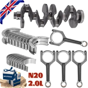 N20 Engine Crankshaft & Main & Con Rod Bearings Set For BMW Petrol 11217640165 - Picture 1 of 22