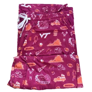 Neu mit Etikett Virginia Tech Unisex Erwachsene Pyjamahose Größe Large. NCAA HOKIES FOOTBALL - Bild 1 von 6