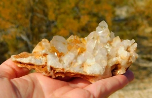 Clear Quartz Crystal Cluster Vein from Arkansas Energy Healing for All Chakras - Picture 1 of 12