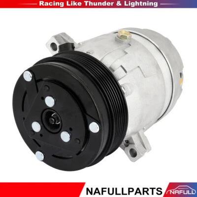 Compresor de aire acondicionado para 96-05 Buick LeSabre Oldsmobile 88 Pontiac Bonneville Foto 1 de 4