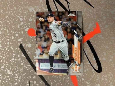 2020 Topps Chrome Alex Bregman #102 Houston Astros Baseball MLB - Image 1 of 2
