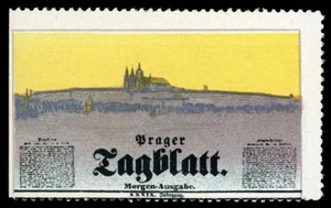 Sello de póster de Bohemia - Prager Tagblatt (periódico diario) - 1914 - Imagen 1 de 1