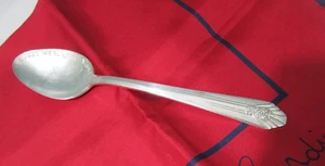 Vintage Wm Rogers Imperia Pattern Silverplate "Dad's Ice Cream Spoon" - Picture 1 of 8