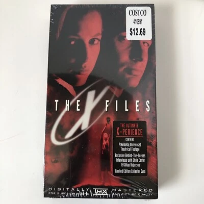 The X-Files (VHS, 1998) Includes Limited Edition Collector Card NEW SEALED - Image 1 of 4