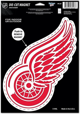 NHL Die-Cut Magnet 8" x 6" Cover