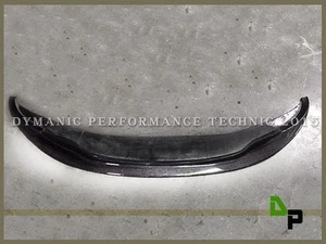 E Type Carbon Fiber Front Bumper Spoiler Lip For 2008-2013 BMW E90 E92 E93 M3 - Picture 1 of 2