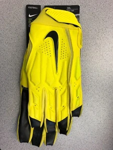 NEU Oregon Ducks Team-Issued 3XL Nike D-Tack Fußballhandschuhe gelb/schwarz XXXL - Bild 1 von 6