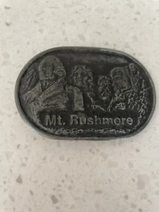 Vintage Touchstone 1979 Boulder Company Mt. Rushmore Belt Buckle - Picture 1 of 3