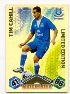 2009/2010 Topps Match Attax Limited Edition Card Tim Cahill Everton - Picture 1 of 1