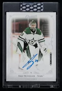 2020-21 Upper Deck Clear Cut Champ's Champs Rookie Autograph Jake Oettinger - Picture 1 of 1