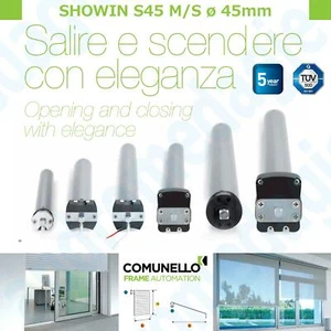 SHOWIN S45 M/U ACTIONNEUR TUBULAIRE �45 230V + URGENCE Actionneur tubulaires - Imagen 1 de 5