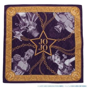 JoJo's Bizarre Adventure Stone Ocean handkerchief Jolyne & Jotaro handkerchief - Picture 1 of 2