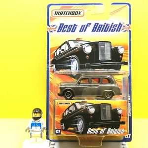 Matchbox Best of British 2008 #07 - Austin FX4 LONDON TAXI (schwarz) (c) 2007 - Bild 1 von 3