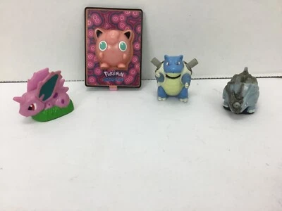 Lote de 4 juguetes Pokémon Burger King años 90 Foto 1 de 4