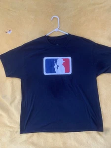 KNUCKLHEADZ OG Music  MLB Tour Dates Black Short Sleeve Graphic T-Shirt Sz XL - Picture 1 of 5