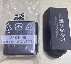 Original Samsung 45W Super Fast Charging Wall Charger for Galaxy S22 Ultra S23 - Picture 1 of 16