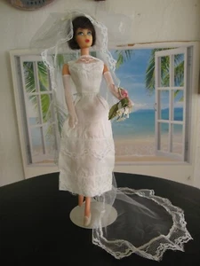 Original 1969 Vintage Barbie, with HERE COMES THE BRIDE #1665 outfit from 1969, - Imagen 1 de 18