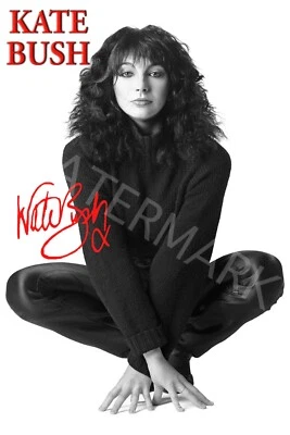 KATE BUSH Signed Music 12x18 Inch Photograph Poster - Wuthering Heights - Image 1 of 4