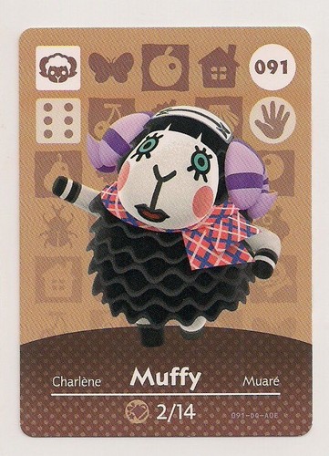 AMIIBO CARD ANIMAL CROSSING SERIES 4