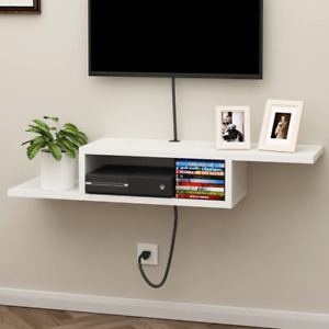Floating TV Stand Shelf, Wall Mount Entertainment Center Media Console for Livin