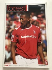 Nottingham Forest V Leeds United 25/8/07 2007 Match Programme