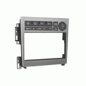 Kit de tablero de instalación de radio DIN doble estéreo para automóvil Metra 95-7605A para aluminio cepillado G35 - Imagen 1 de 2