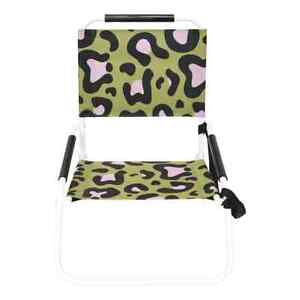 ANNABEL TRENDS Beach Chair – Ocelot Pink Khaki