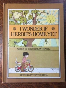 Vintage 1971 I Wonder if Herbie's Home Yet M. Kantrowitz PARENTS MAGAZINE PRESS - Imagen 1 de 2
