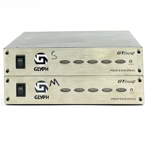Par de discos duros externos Glyph GT050Q - 250 GB cada uno - FireWire 800 / 400, USB 2.0 - Imagen 1 de 6
