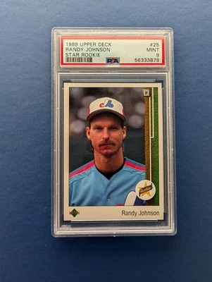 Upper Deck 1989 - Randy Johnson #25 (RC) - PSA 9 MT Foto 1 de 4