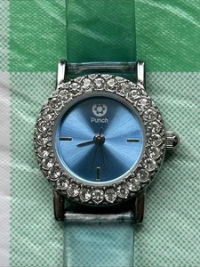 Punch Blue Dial Translucent Band Women’s Quartz Watch - Picture 1 of 8