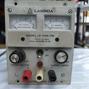 Lambda Model LP 410A FM Labornetzteil 10Volt 2,0 Ampere  - Bild 1 von 3