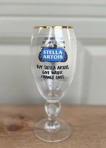 Stella Artois 2019 Edizione Limitata Calici/Bicchieri Dona Acqua Cambia Vita - Foto 1 di 1