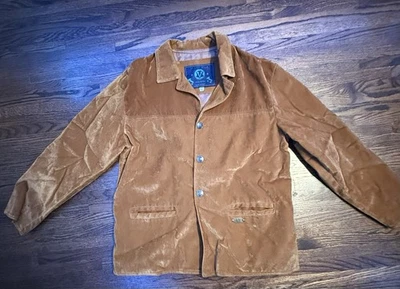 Chaqueta de gamuza XL para hombre HECHA EN ITALIA Alta V Moda marrón claro Foto 1 de 4
