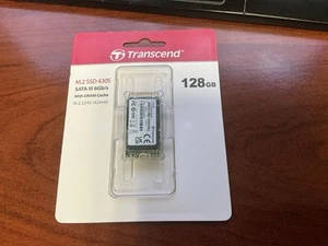 NEW Transcend 128GB SATA III 6Gb/s 430S 42 mm M.2 SSD Solid State Drive - Afbeelding 1 van 3