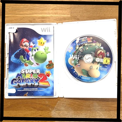 Super Mario Galaxy 2 per Nintendo Wii gioco in Italiano completo con libretto ** - Immagine 1 di 4