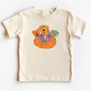 Bear In The Big Blue House Pip Pop Tutter Treelo Ojo 90s TV Show Toddler T-Shirt - Picture 1 of 19